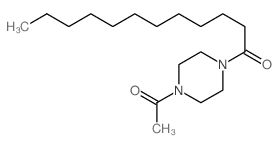 1-(4-acetylpiperazin-1-yl)dodecan-1-one结构式