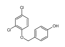 4-[(2,4-dichlorophenoxy)methyl]phenol结构式