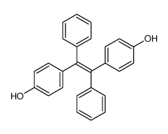 4,4'-(1,2-Diphenylethene-1,2-diyl)diphenol structure