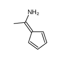1-cyclopenta-2,4-dien-1-ylideneethanamine结构式