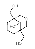 1,5-bis(hydroxymethyl)-3-oxabicyclo[3.3.1]nonan-9-ol Structure