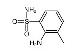 Benzenesulfonamide, 2-amino-3-methyl- (9CI) Structure