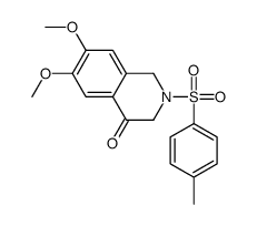 6,7-二甲氧基-2-甲苯磺酰-2,3-二氢异喹啉-4(1H)-酮结构式