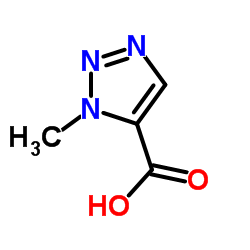 1-Methyl-1H-1,2,3-triazole-5-carboxylic acid Structure