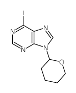 9H-Purine,6-iodo-9-(tetrahydro-2H-pyran-2-yl)- picture