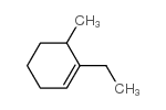 1-ethyl-6-methylcyclohexene结构式
