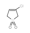 3-CHLORO-3-THIOLENE-1,1-DIOXIDE structure