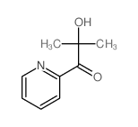 1-Propanone,2-hydroxy-2-methyl-1-(2-pyridinyl)- structure