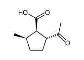 (-)-trans,cis-nepetonic acid Structure