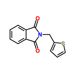 2-(2-Thienylmethyl)-1H-isoindole-1,3(2H)-dione Structure
