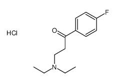 3-(diethylamino)-4'-fluoropropiophenone hydrochloride Structure