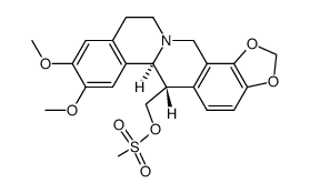 ((6S,6aS)-8,9-dimethoxy-6,6a,11,14-tetrahydro-12H-[1,3]dioxolo[4,5-h]isoquinolino[2,1-b]isoquinolin-6-yl)methyl methanesulfonate Structure