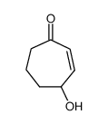 4-hydroxycyclohept-2-en-1-one结构式