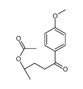 [(2R)-5-(4-methoxyphenyl)-5-oxopentan-2-yl] acetate结构式