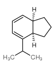1H-Indene,2,3,3a,7a-tetrahydro-4-(1-methylethyl)-,cis-(9CI) Structure