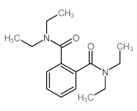 1,2-Benzenedicarboxamide,N1,N1,N2,N2-tetraethyl- Structure