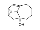 anti-11-chlorobicyclo[4.4.1]undeca-1,3-dien-6-ol结构式