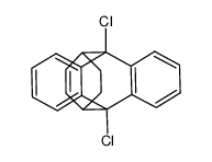 9,10-dichloro-11,12,13,14-tetrahydro-9,10[1',4']-benzenoanthracene结构式