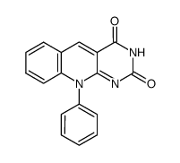 10-phenyl-2H,3H,4H,10H-pyrimido[4,5-b]quinoline-2,4-dione Structure