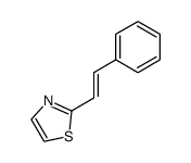 trans-2-(β-phenylvinyl)thiazole结构式