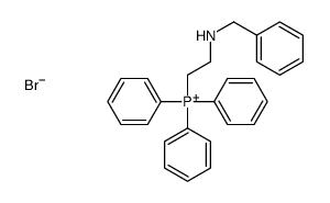 2-(benzylamino)ethyl-triphenylphosphanium,bromide Structure