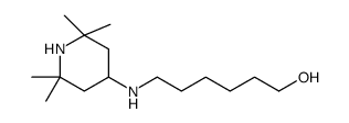 6-[(2,2,6,6-tetramethylpiperidin-4-yl)amino]hexan-1-ol Structure