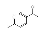 2,6-dichlorohept-4-en-3-one结构式