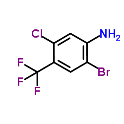 2-Bromo-5-chloro-4-(trifluoromethyl)aniline picture