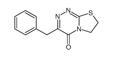 2,3-Dihydro-6-benzyl-5H-thiazolo(2,3-c)(1,2,4)-triazin-5-on结构式