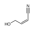 (Z)-4-hydroxybut-2-enenitrile结构式