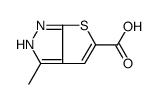 3-Methyl-1H-thieno[2,3-c]pyrazole-5-carboxylic acid structure