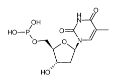 thymidine 5'-phosphonate Structure