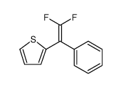 Thiophene, 2-(2,2-difluoro-1-phenylethenyl) Structure