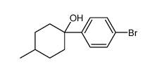 1-(4-bromophenyl)-4-methylcyclohexan-1-ol Structure