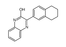 3-(5,6,7,8-tetrahydronaphthalen-2-yl)-1H-quinoxalin-2-one Structure