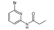 Propanamide, N-(6-bromo-2-pyridinyl) Structure