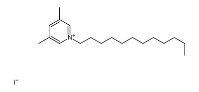 1-dodecyl-3,5-dimethylpyridin-1-ium,iodide结构式