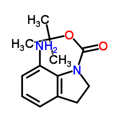 TERT-BUTYL 7-AMINOINDOLINE-1-CARBOXYLATE picture