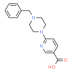 6-(4-Benzylpiperazino)nicotinic acid picture