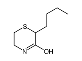 2-butylthiomorpholin-3-one Structure