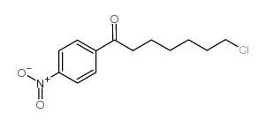 7-CHLORO-1-(4-NITROPHENYL)-1-OXOHEPTANE结构式