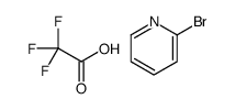 2-bromopyridine,2,2,2-trifluoroacetic acid结构式