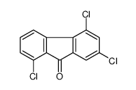 1,5,7-trichlorofluoren-9-one Structure