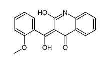 (3E)-3-[hydroxy-(2-methoxyphenyl)methylidene]-1H-quinoline-2,4-dione Structure