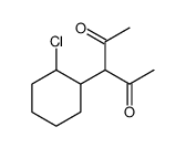 3-(2-chlorocyclohexyl)pentane-2,4-dione Structure