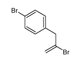2-Bromo-3-(4-bromophenyl)prop-1-ene Structure