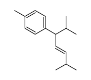 1-(2,6-dimethylhept-4-en-3-yl)-4-methylbenzene Structure