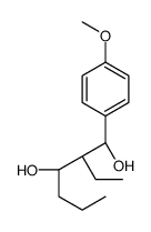 (1S,2S,3R)-2-ethyl-1-(4-methoxyphenyl)hexane-1,3-diol Structure