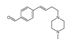 4-[4-(4-methylpiperazin-1-yl)but-1-enyl]benzaldehyde Structure