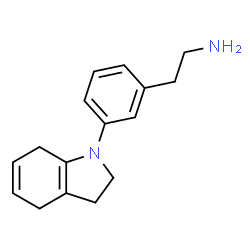 3-(2,3-dihydro-1H-indol-1-yl)benzylmethylamine Structure